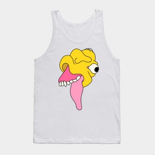 Twisted Yellow Creature Tank Top